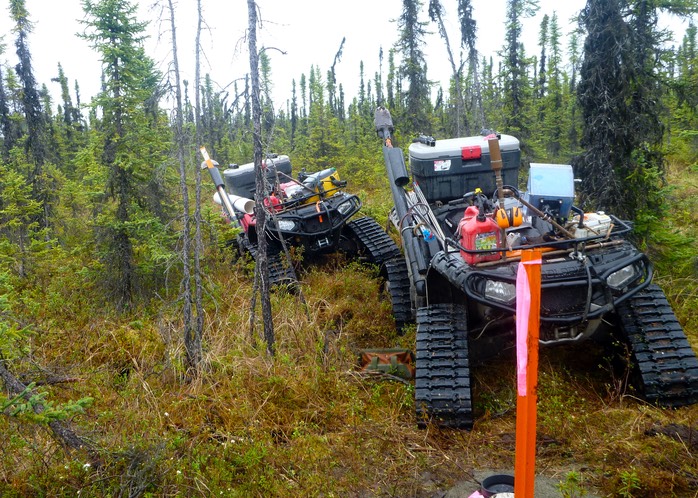 Tracked ATVs Get Through The Tundra - To The Monument