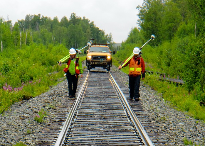 ARRC Flagger Support while conducting surveys